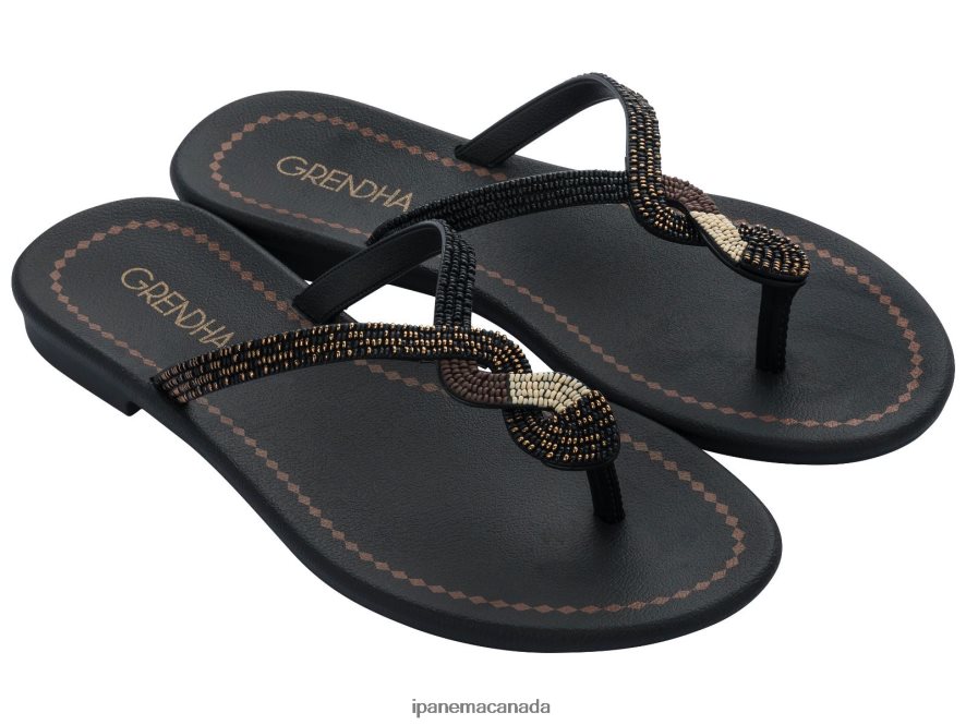 Women Twist Thong Ipanema Black Footwear JX0T4N276