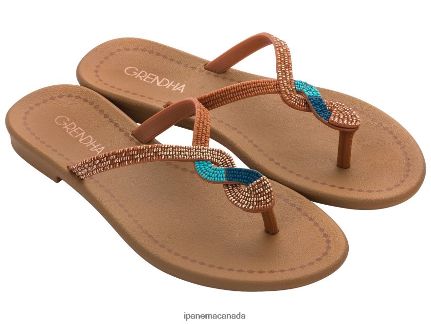 Women Twist Thong Ipanema Tan Footwear JX0T4N278