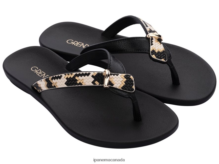 Women Uba Braid Thong Ipanema Black Footwear JX0T4N228