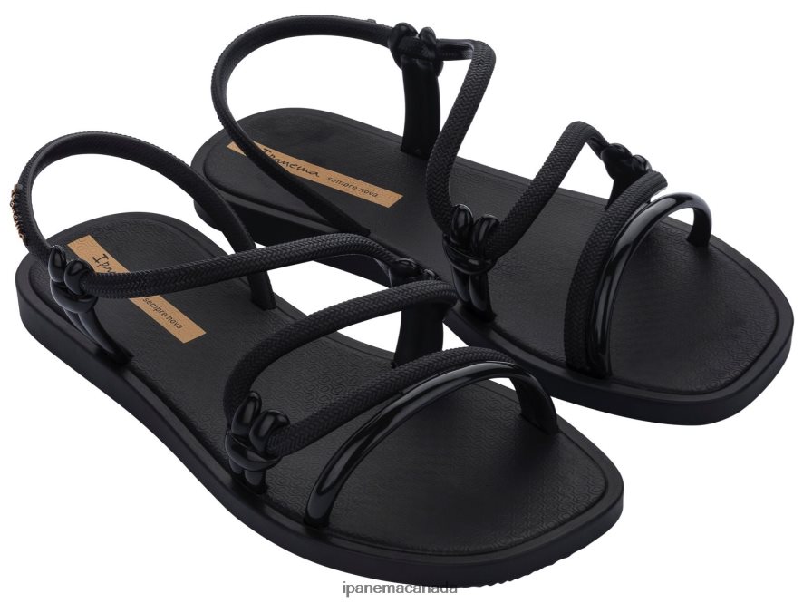 Women Solar Sandal Ipanema Black Footwear JX0T4N117
