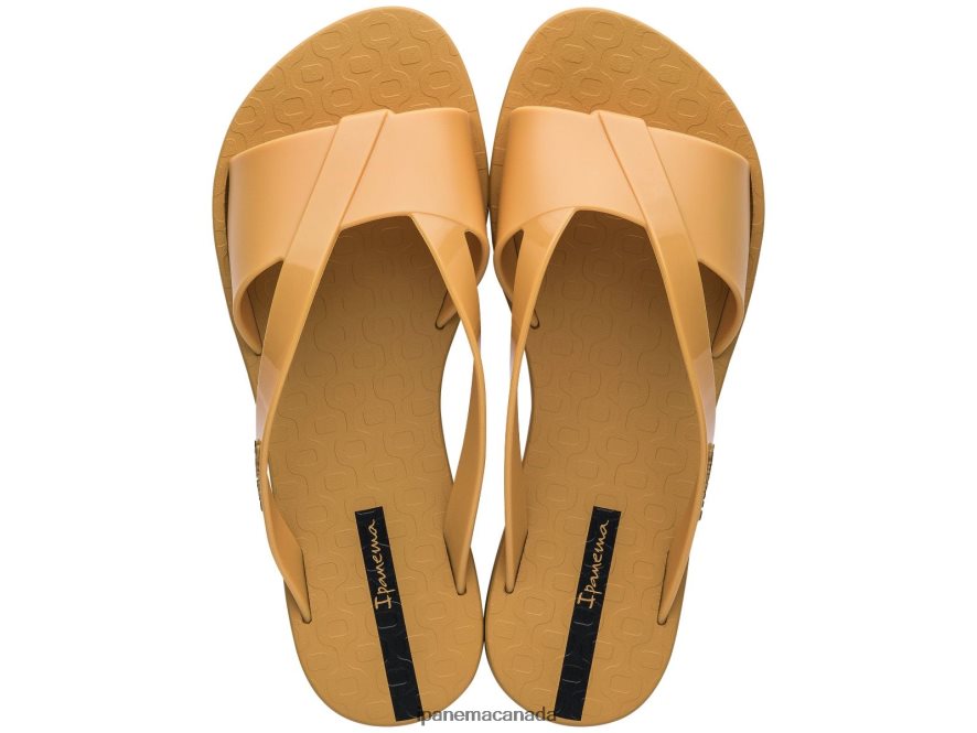 Women Elis Slide Ipanema Mustard Footwear JX0T4N269