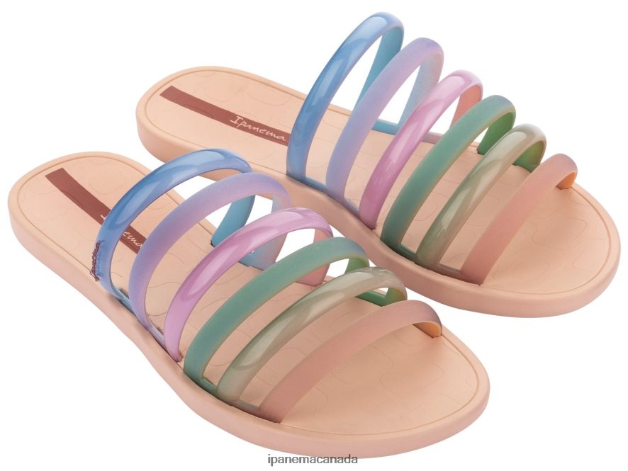 Women Rainbow Slide Ipanema Pastal Footwear JX0T4N88